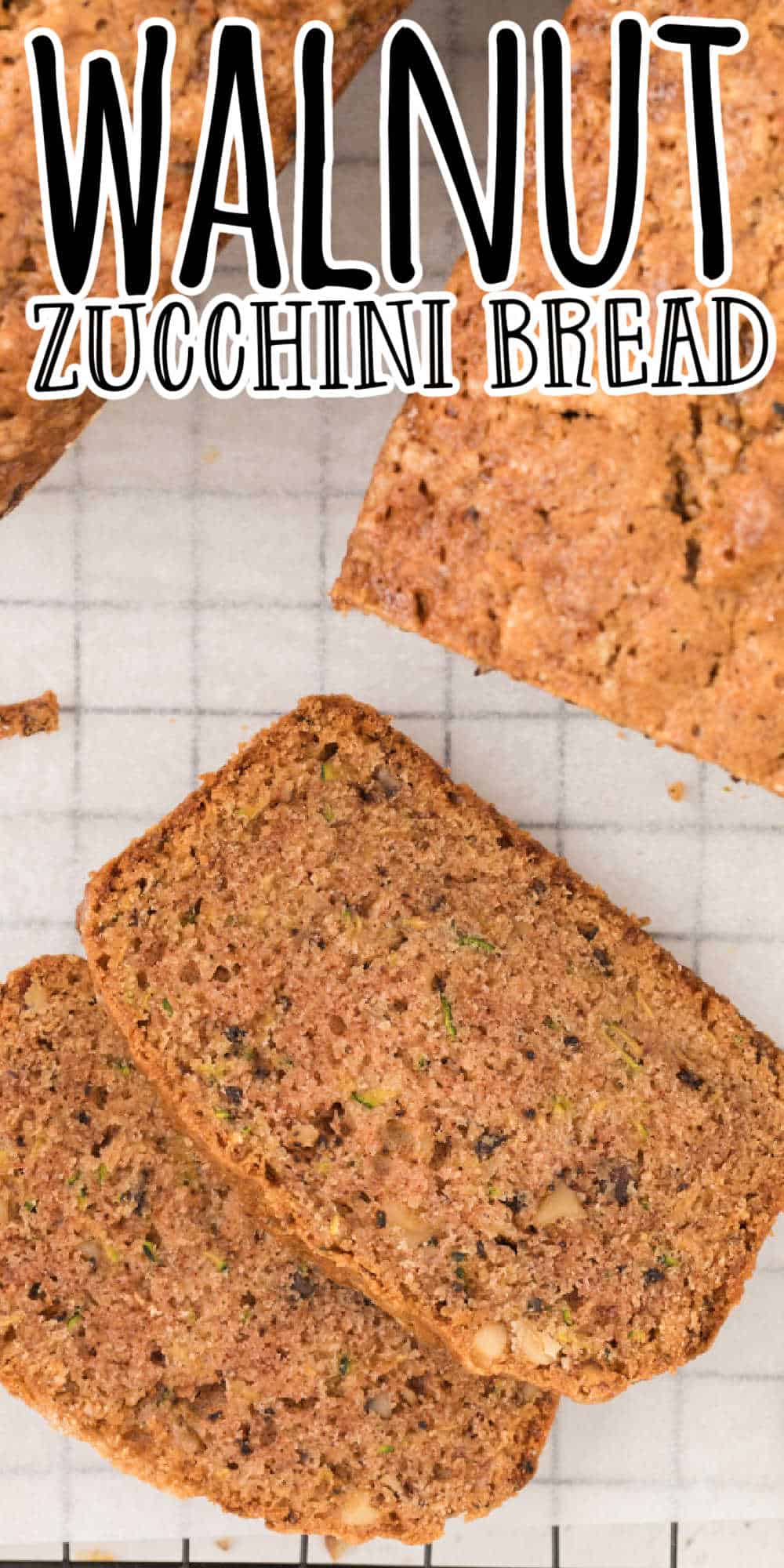 Walnut Zucchini Bread Recipe • MidgetMomma