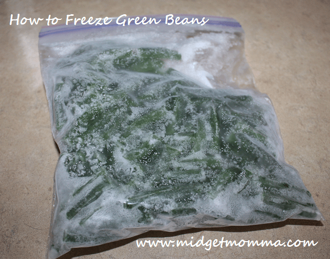 How to Freeze Fresh Green Beans