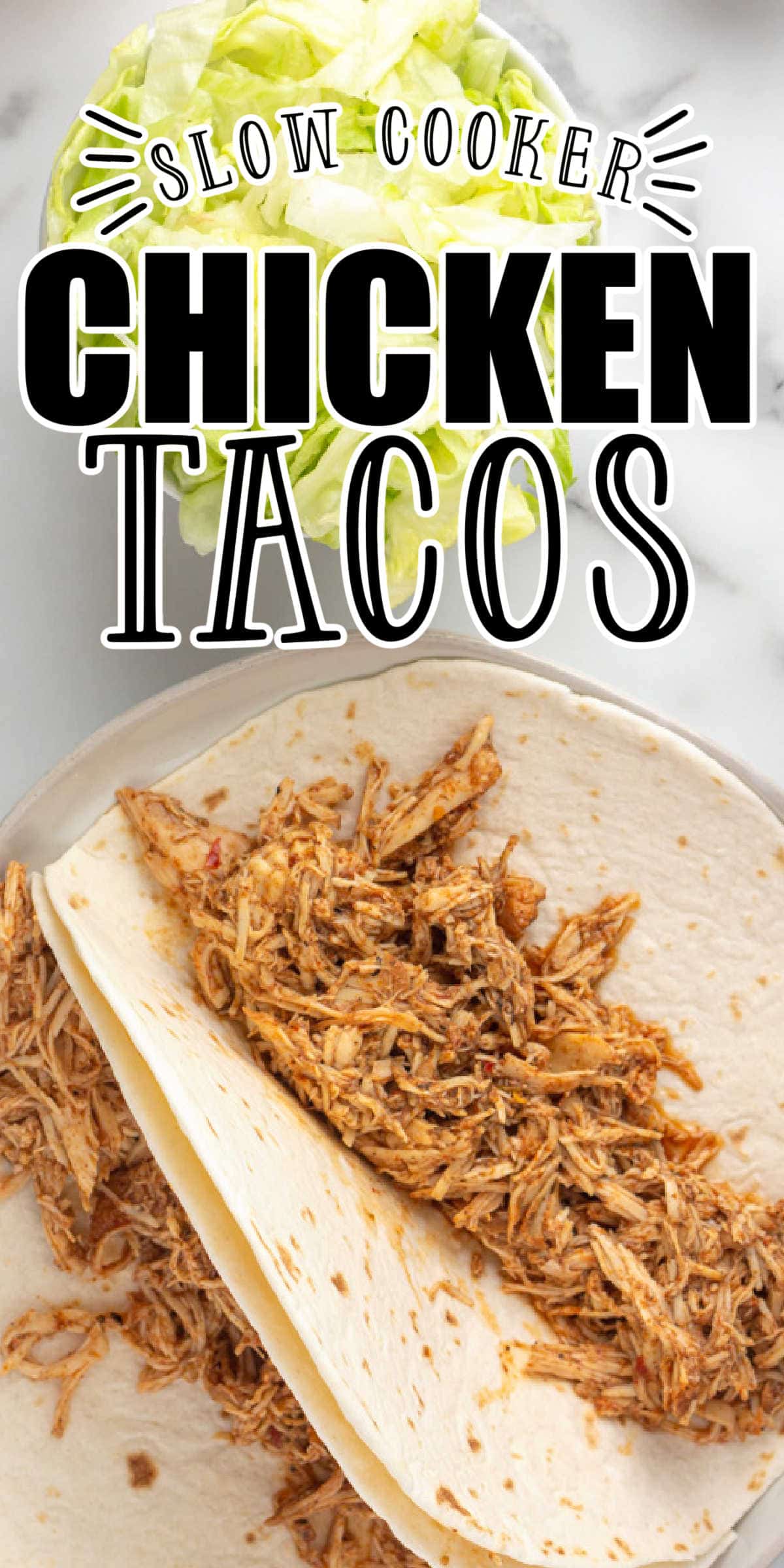 Easy Slow Cooker Chicken Taco Meat Perfect for Taco Night!