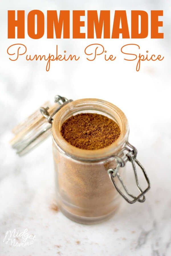 Homemade Pumpkin Pie Spice! Perfect for Fall Baking Recipes!