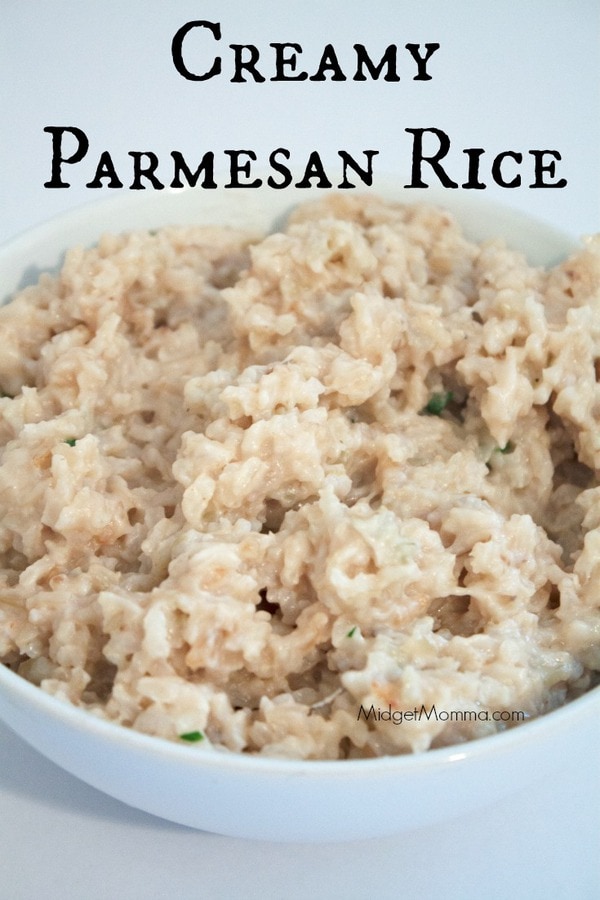 Creamy Parmesan Rice • MidgetMomma