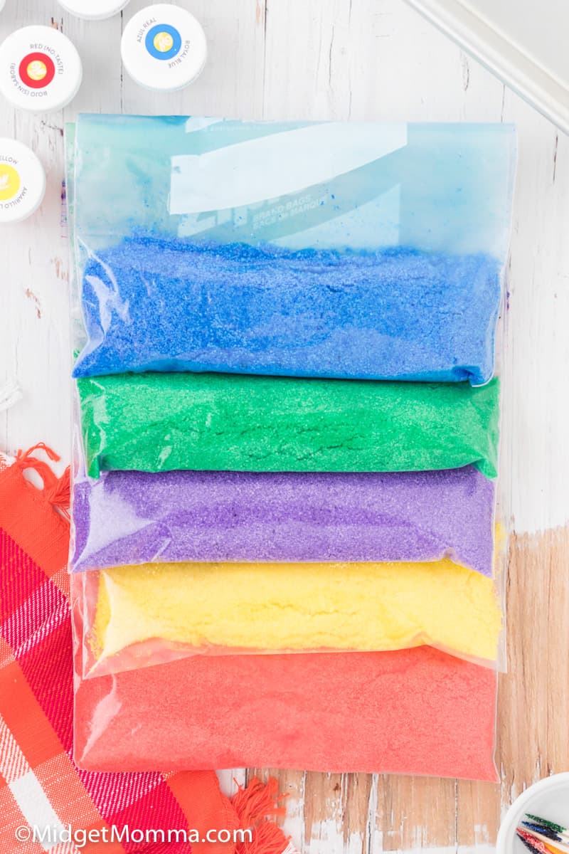 How to Make Colored Sugar (Step by Step Directions)