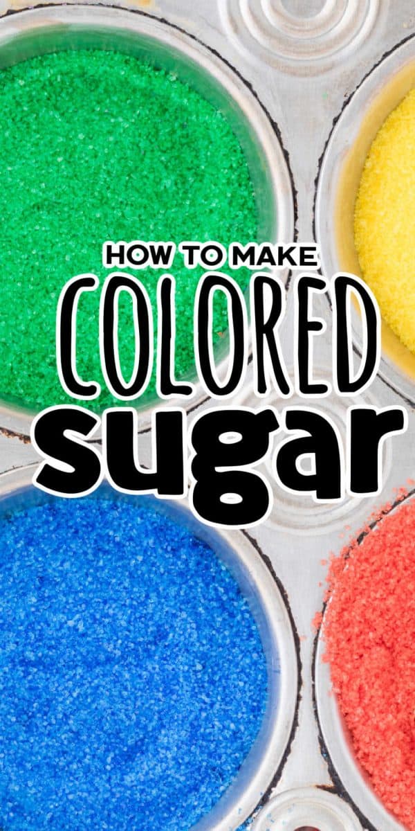 How to Make Colored Sugar (Step by Step Directions)