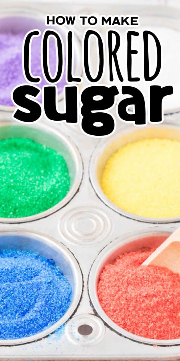How to Make Colored Sugar (Step by Step Directions)