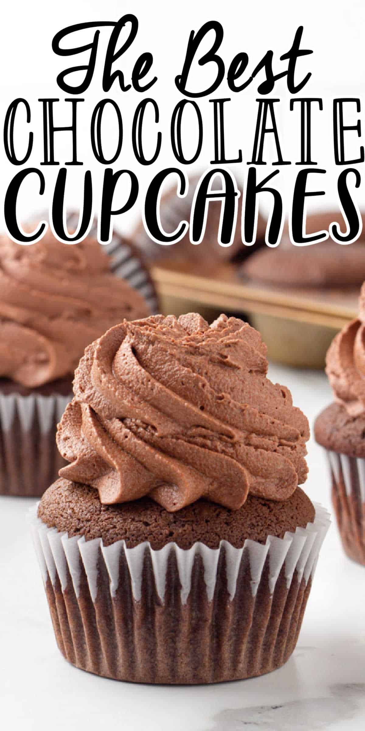 The Best Homemade Chocolate Cupcakes Recipe • MidgetMomma