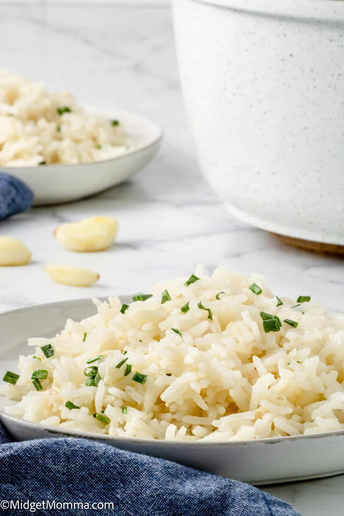 Easy Garlic Butter Rice • MidgetMomma