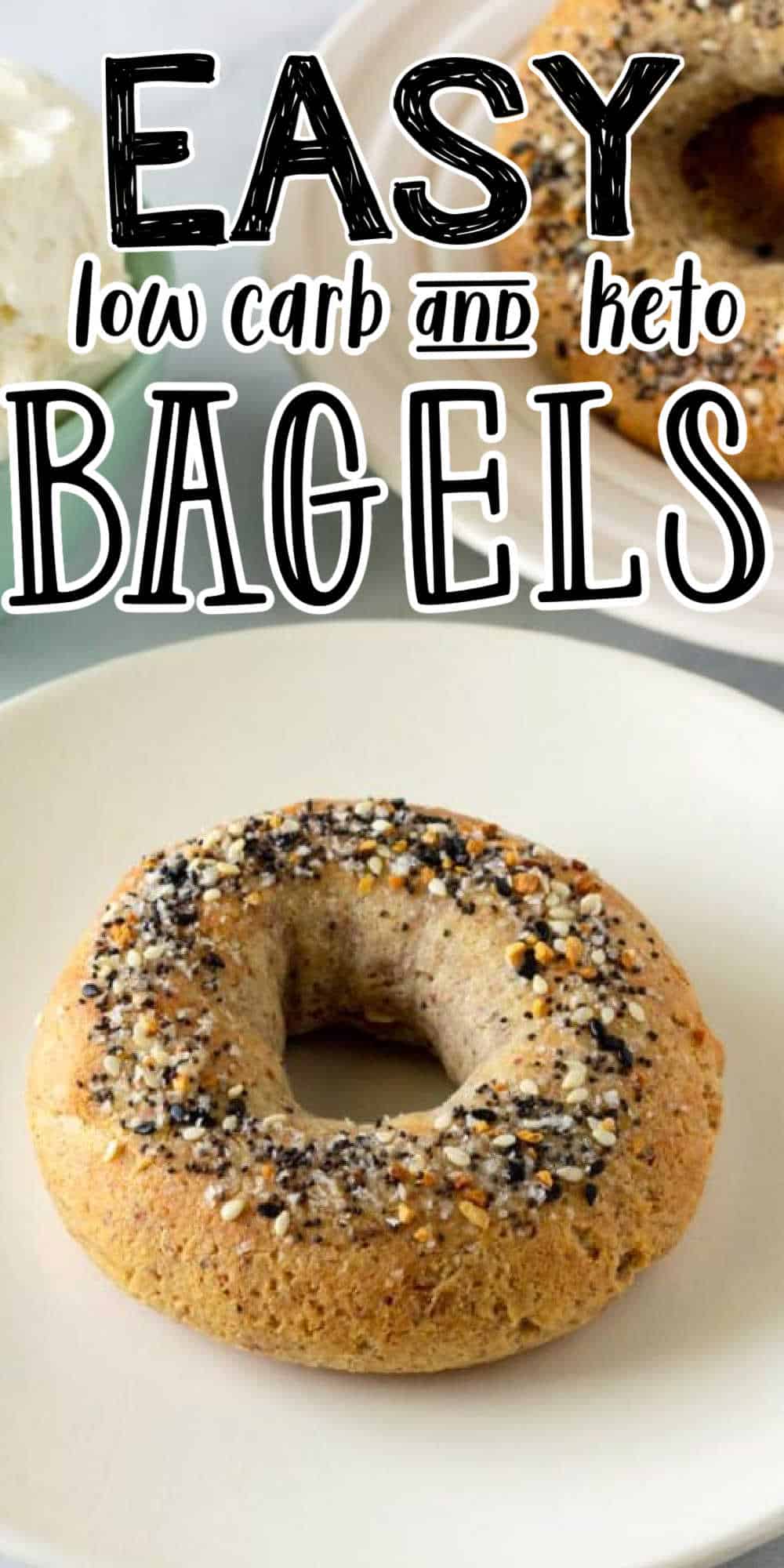 Easy Low Carb Bagels Recipe (Keto Bagel Recipe)