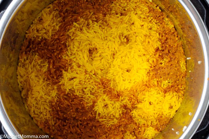 Instant Pot Turmeric Rice Recipe • MidgetMomma