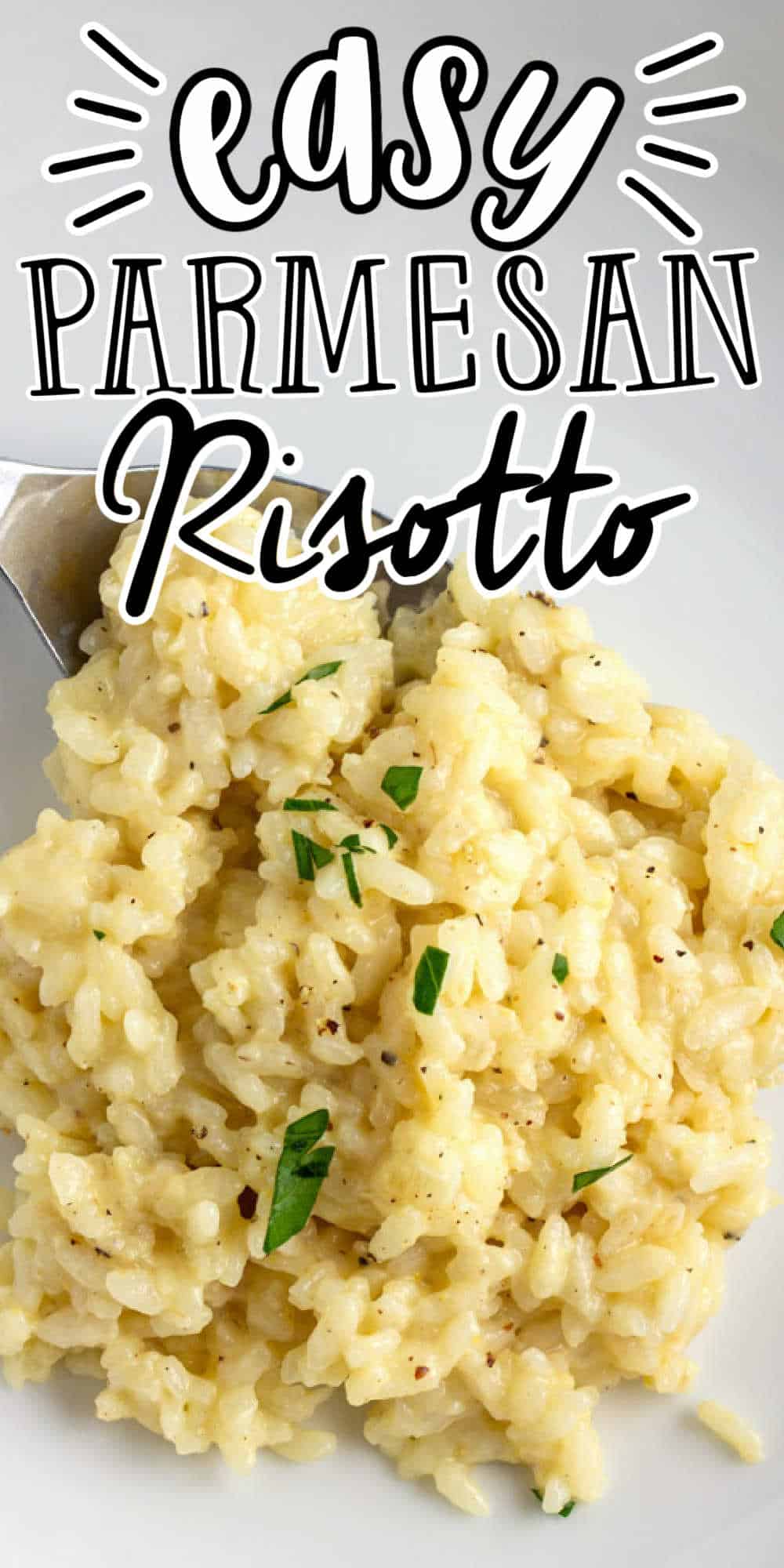 Creamy Parmesan Risotto Recipe • MidgetMomma