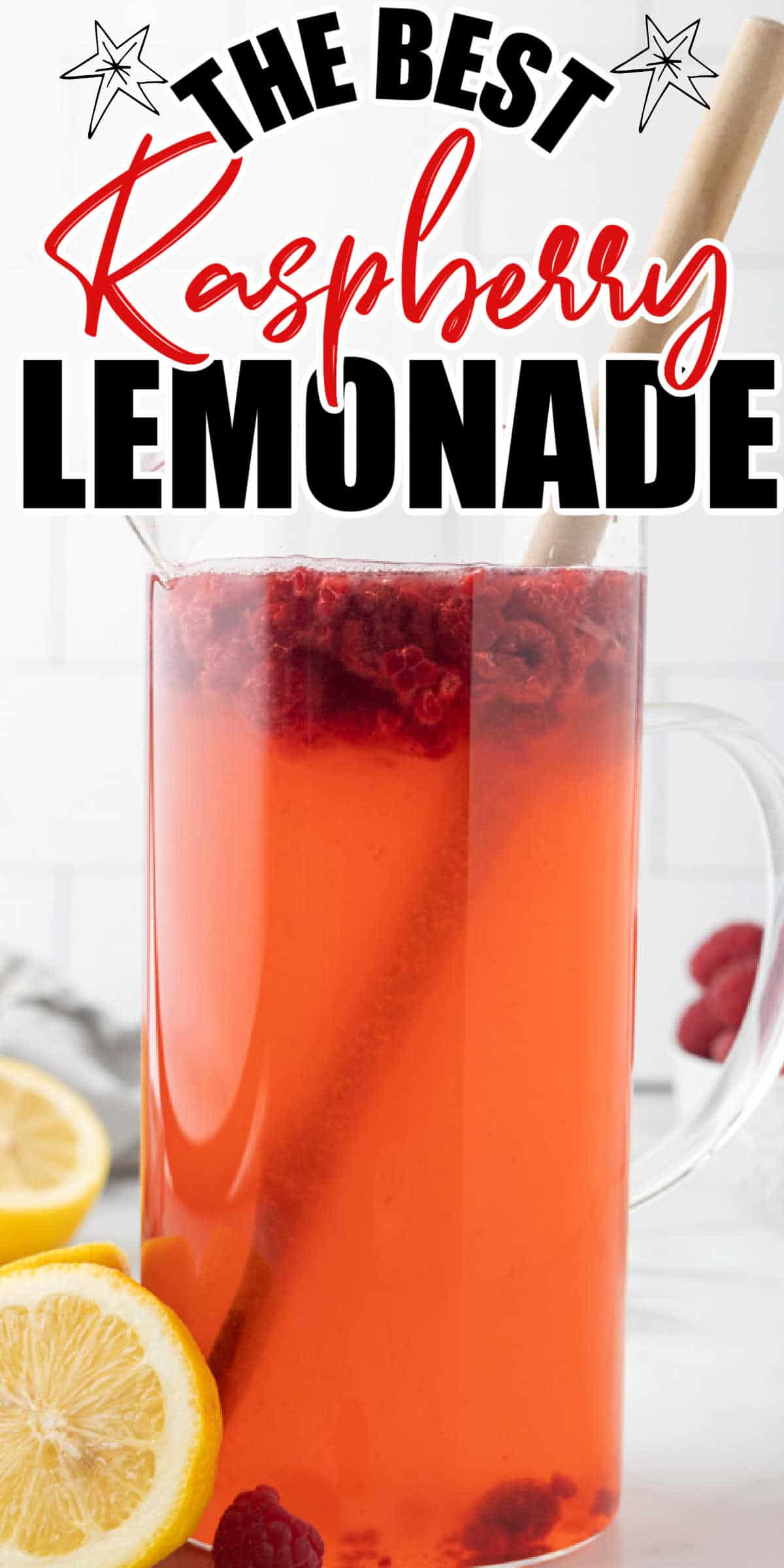 Homemade Raspberry Lemonade Recipe • MidgetMomma