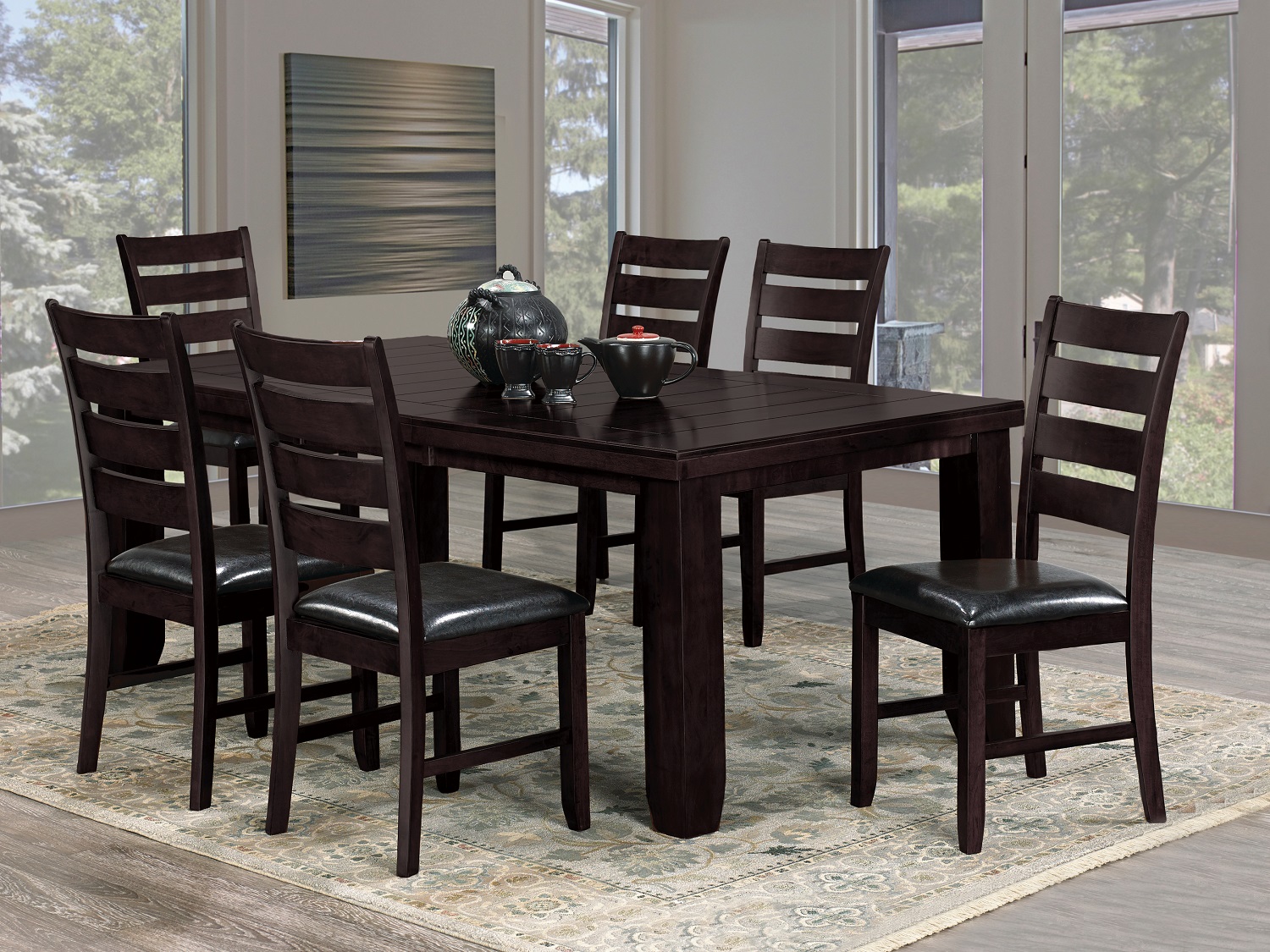 Oakley 7 PC Dining Set