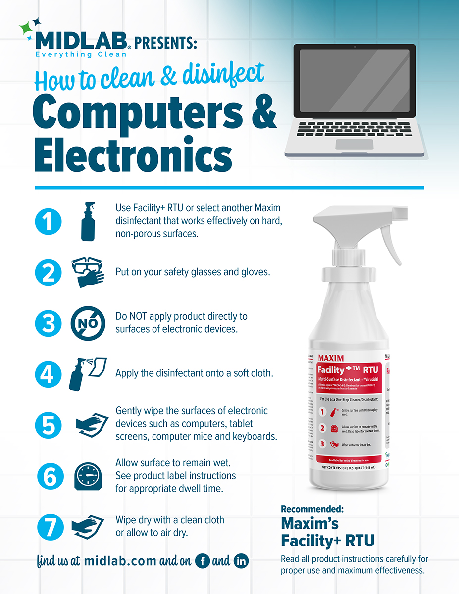 How to Clean Instruction Sheets Midlab, Inc.
