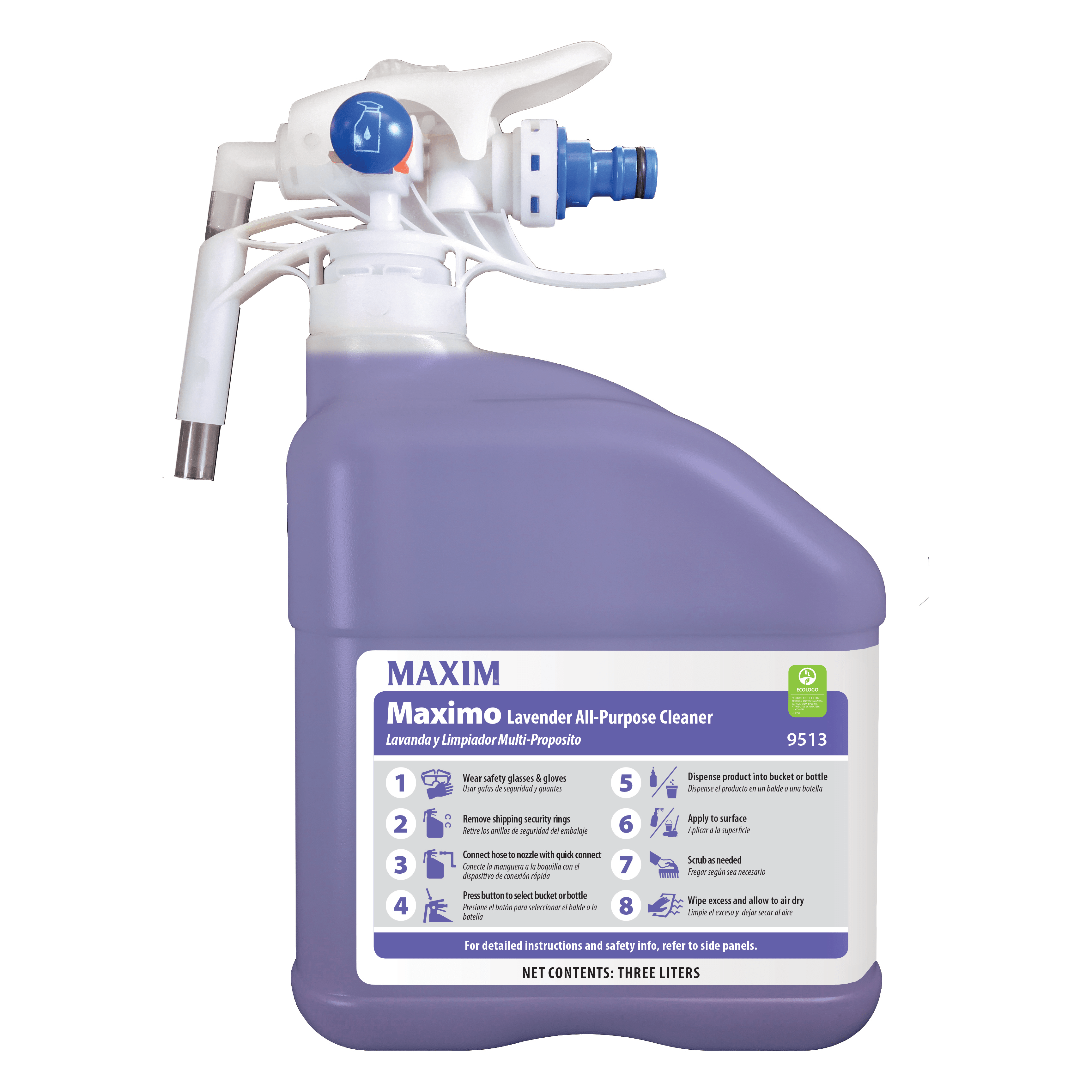 Maximo Lavender All Purpose Cleaner Midlab, Inc.