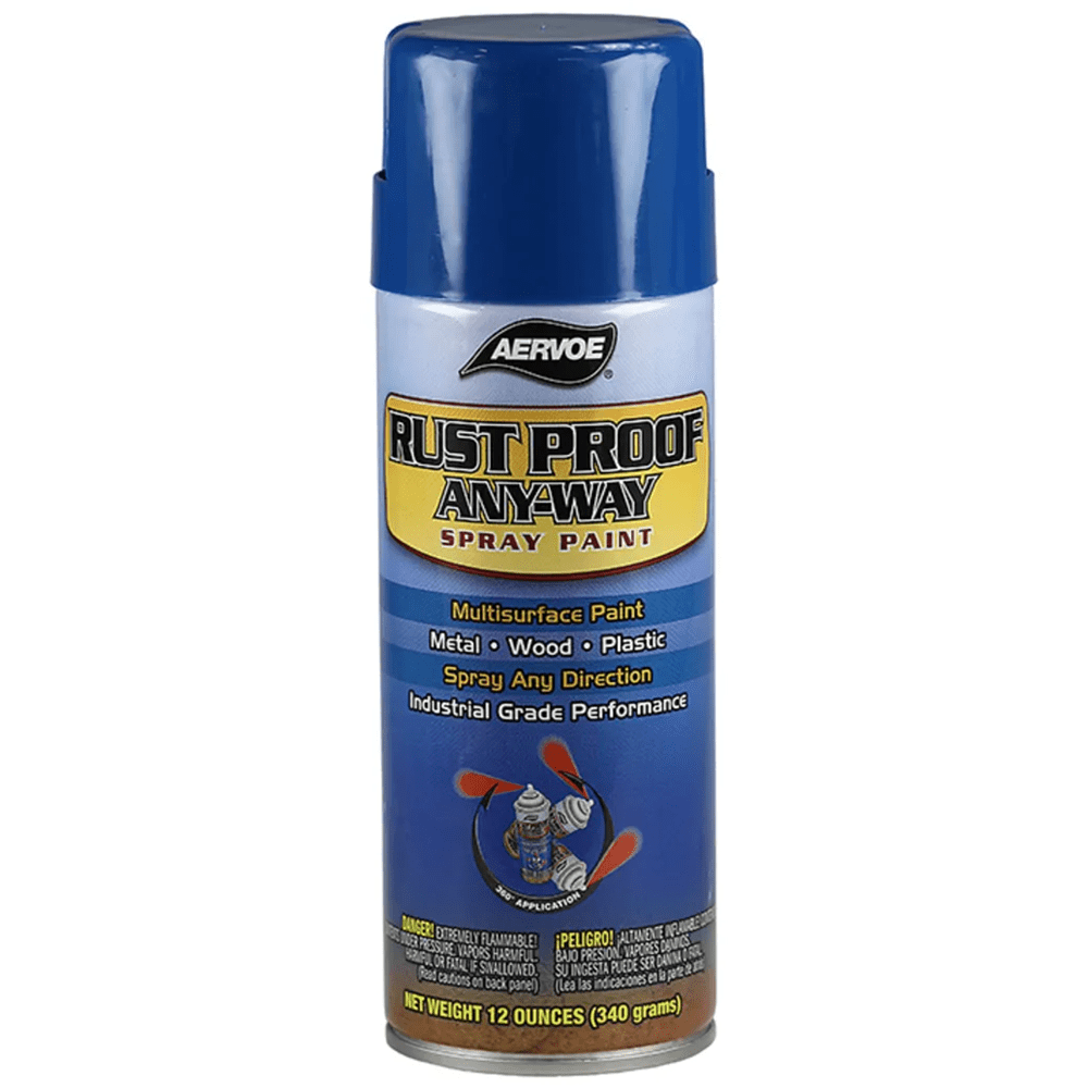 Safety Blue Rust Proof AnyWay Spray Paint, 16 oz