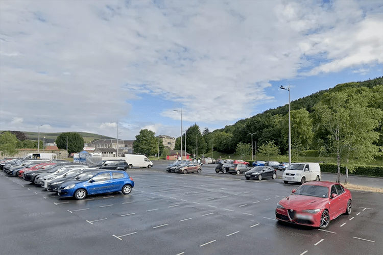 New Peebles parking survey Midlothian View