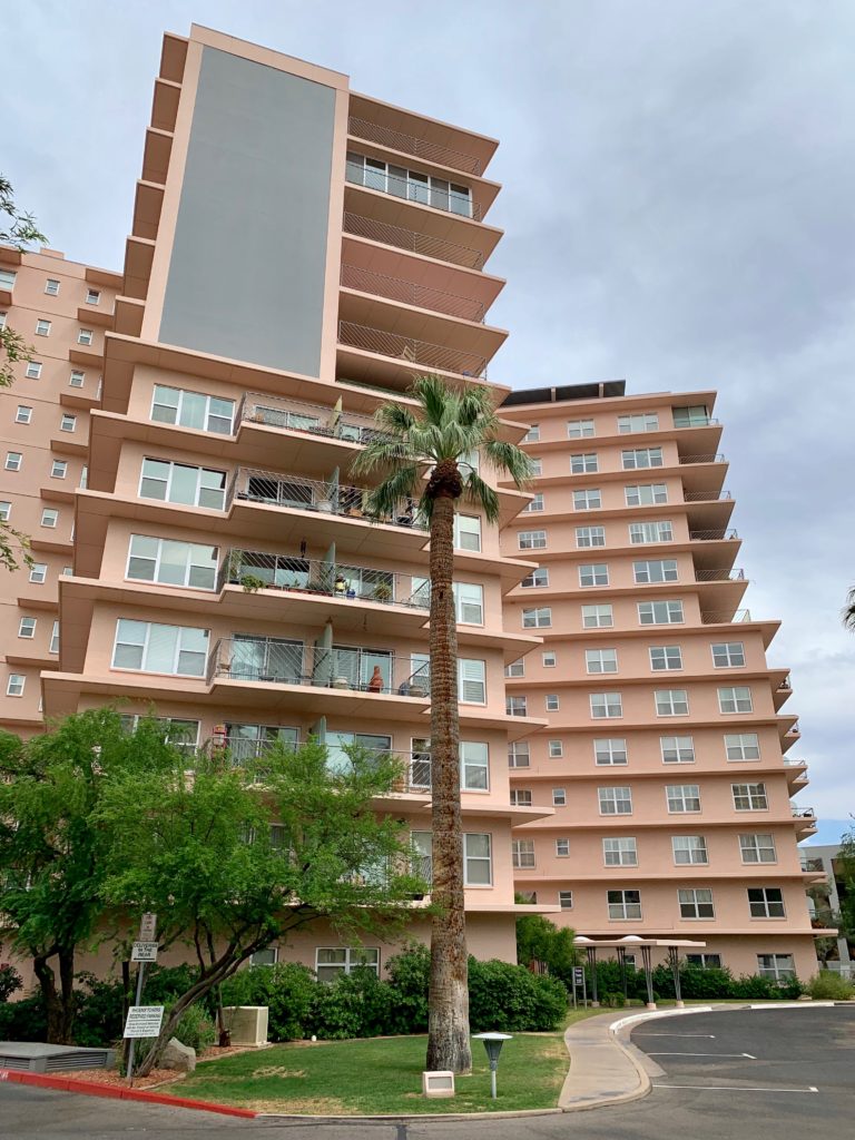 Phoenix Towers by Del b Mid Mod Phoenix