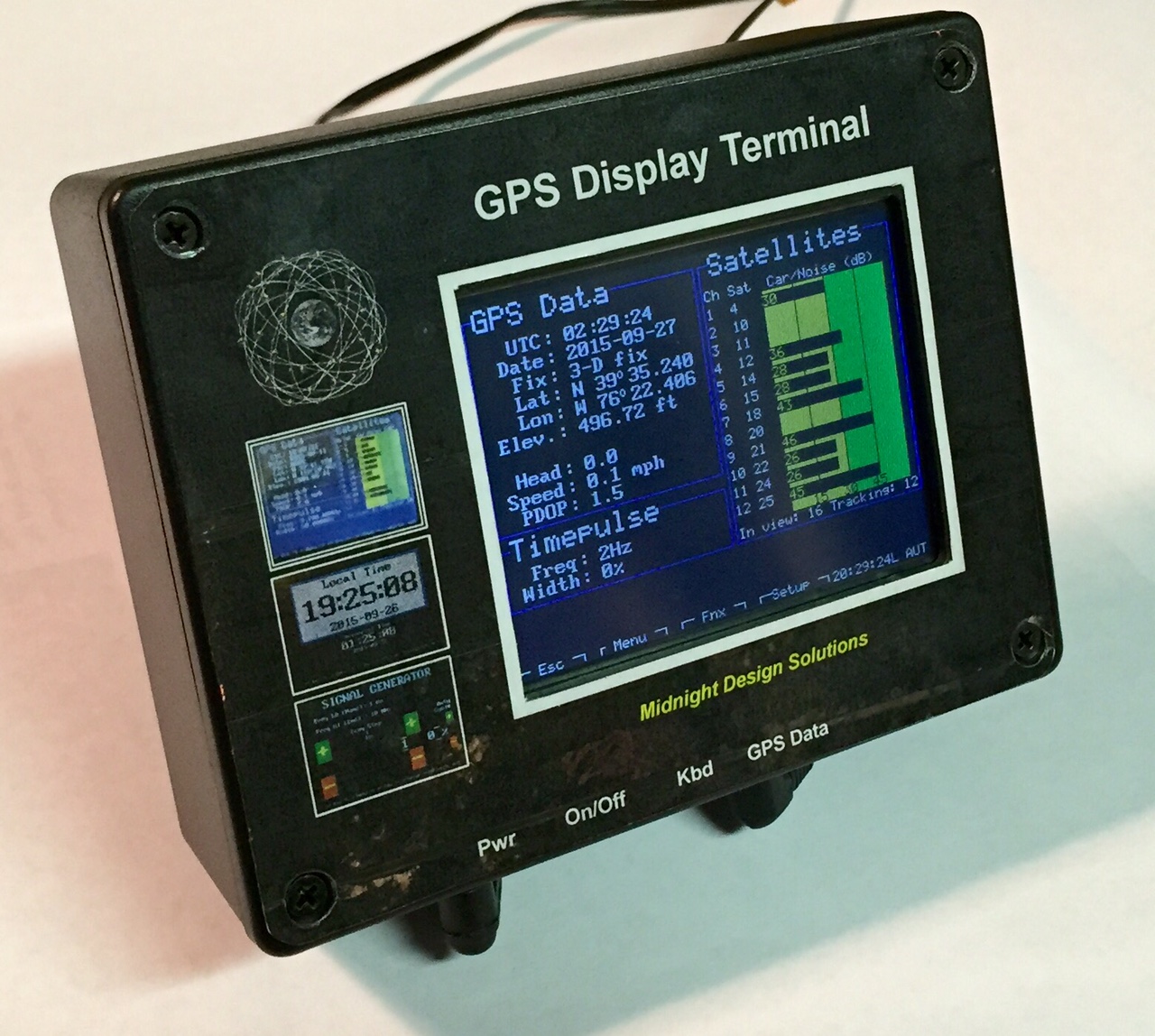 Midnight GPS Display Terminal (GDT)