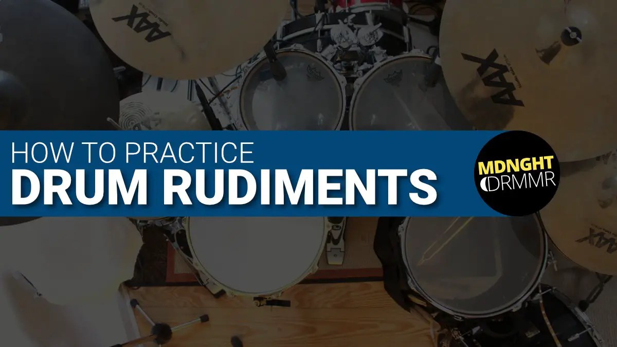 AMAZING ⚠️ How To Practice Drum Rudiments [2023] Beginners!