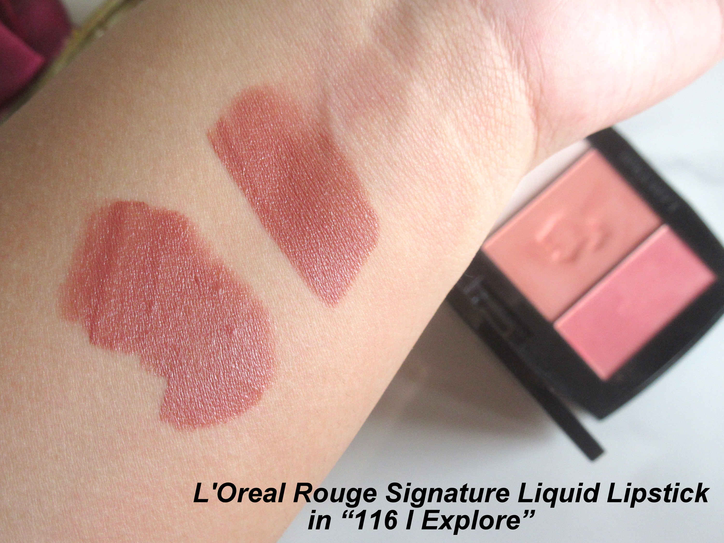 Review L'Oreal Rouge Signature Matte Lip Ink in ‘116 I Explore
