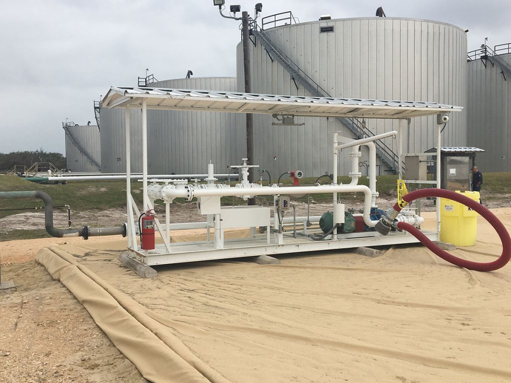 Typical Truck Rack Configuration Midstream Texas Operating LLC