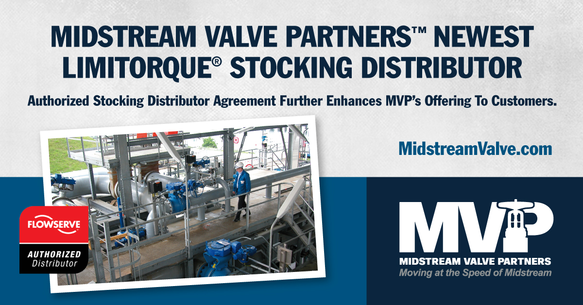 MVP NOW A FLOWSERVE, LIMITORQUE® AUTHORIZED STOCKING DISTRIBUTOR