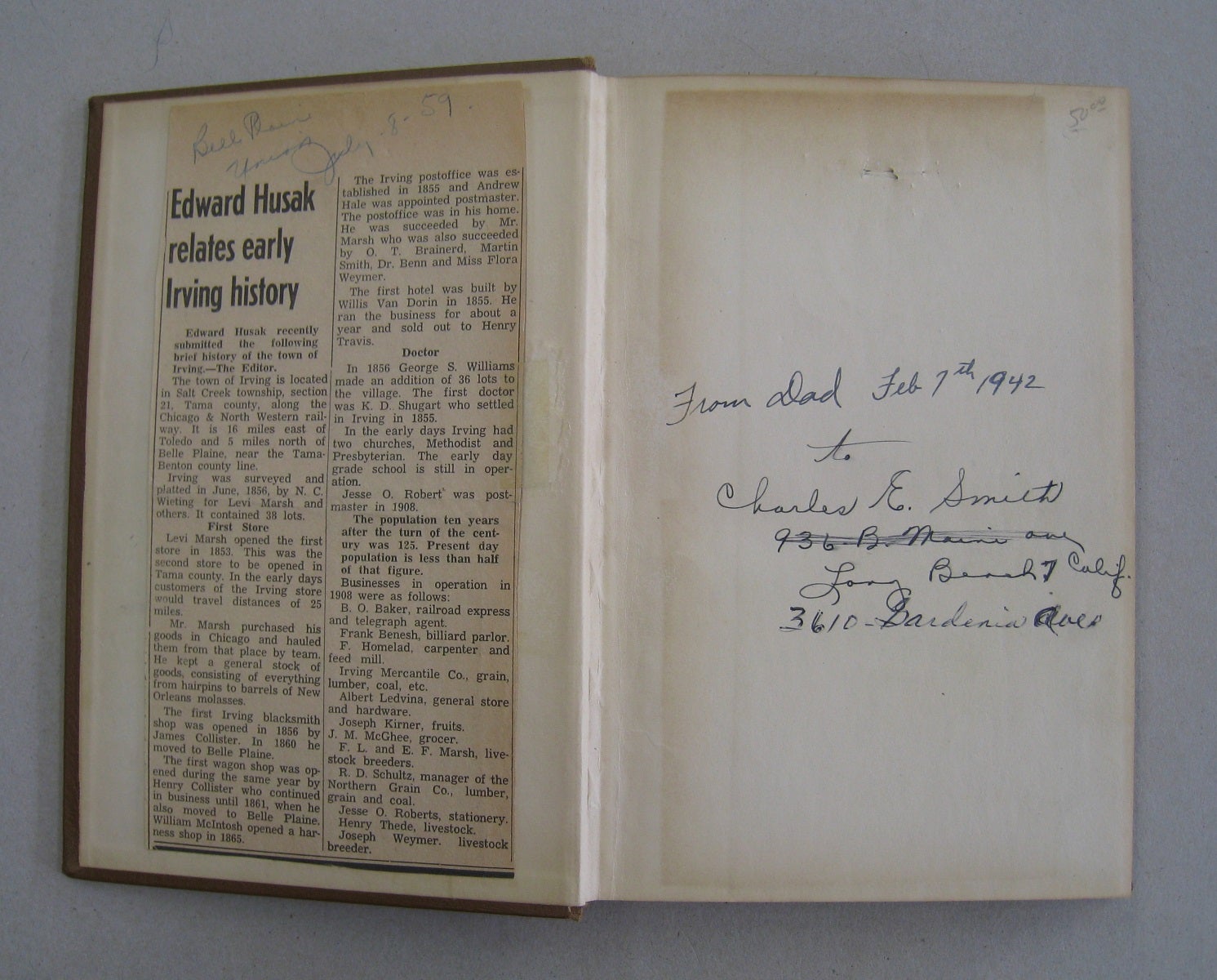 Pioneer Recollections; Stories and Pictures depicting the early history and development of