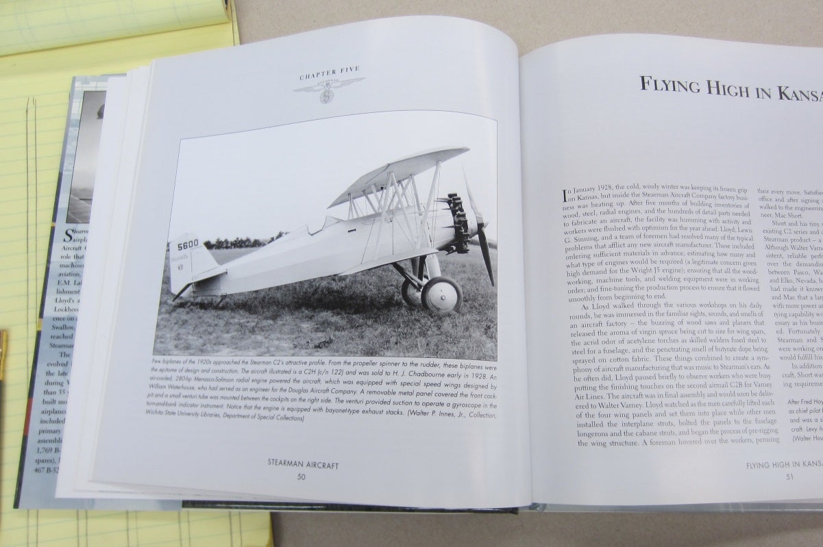 Stearman Aircraft A Detailed History Edward H. Phillips
