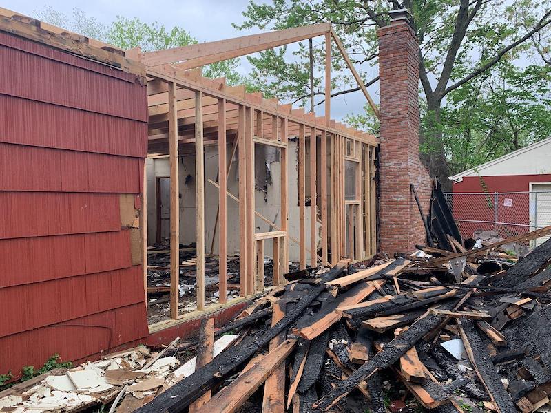 1 Fire Damage Restoration in Kansas City Works on An Amazing Project in Shawnee Midwest