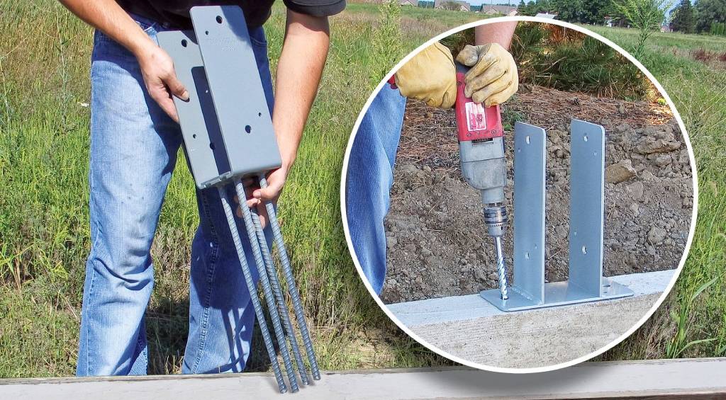 How to Install Post Brackets for Concrete