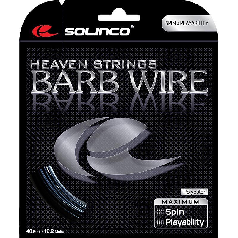 Solinco Barb Wire 16 Tennis String Strings For Racquets
