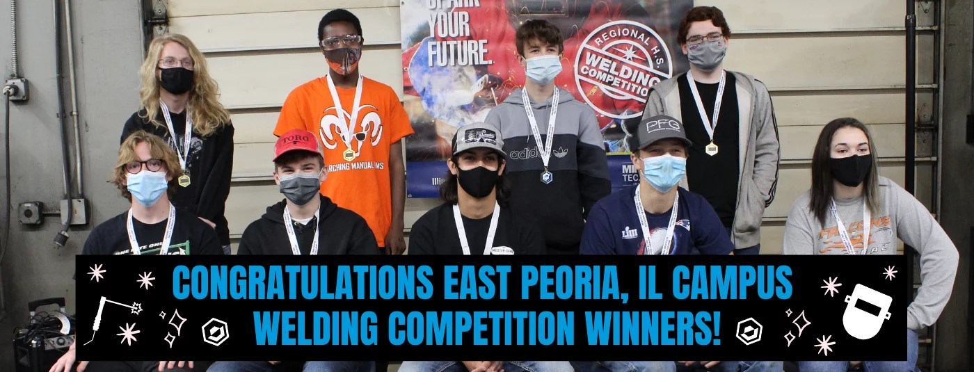 Midwest Technical Institute High School Welding Competition Awards Scholarships to Peoria