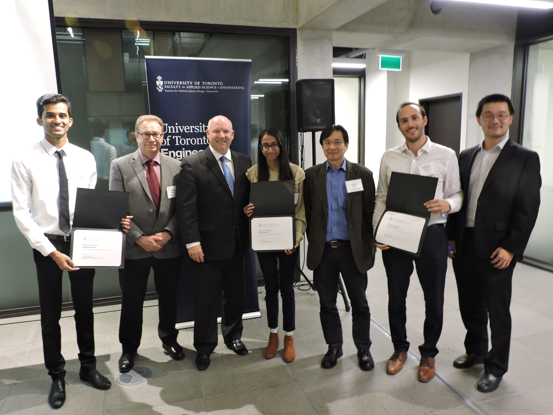Students recognized at U of T Institute for Multidisciplinary Design
