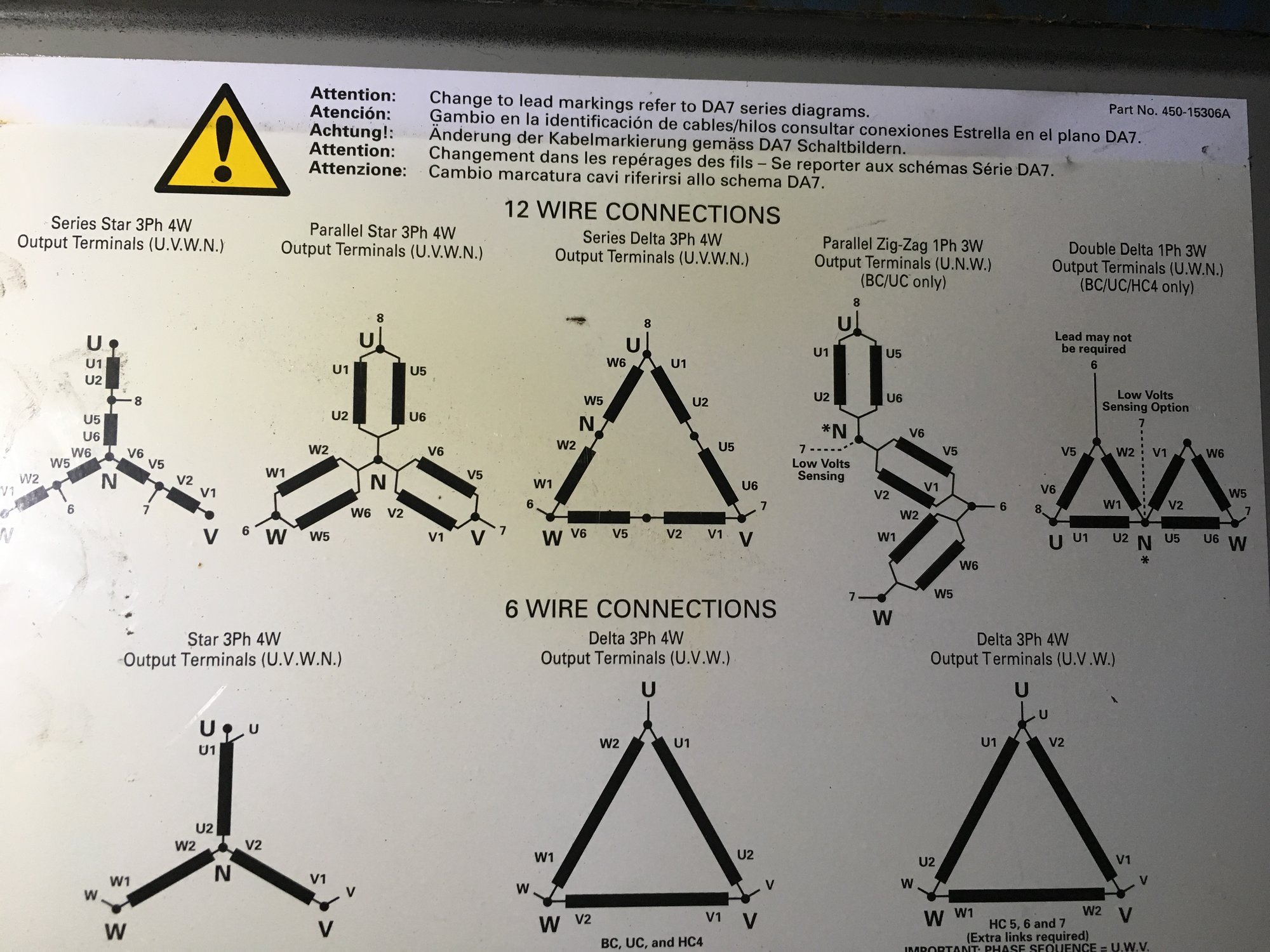 Connecting 3 phase generator for single phase | MIG Welding Forum