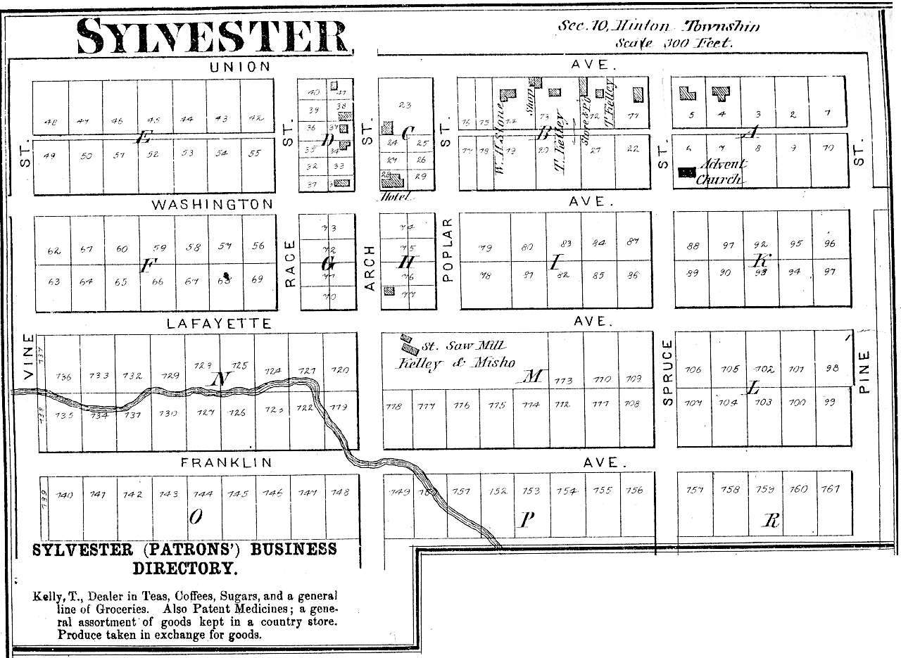 1879 Mecosta County Michigan Atlas