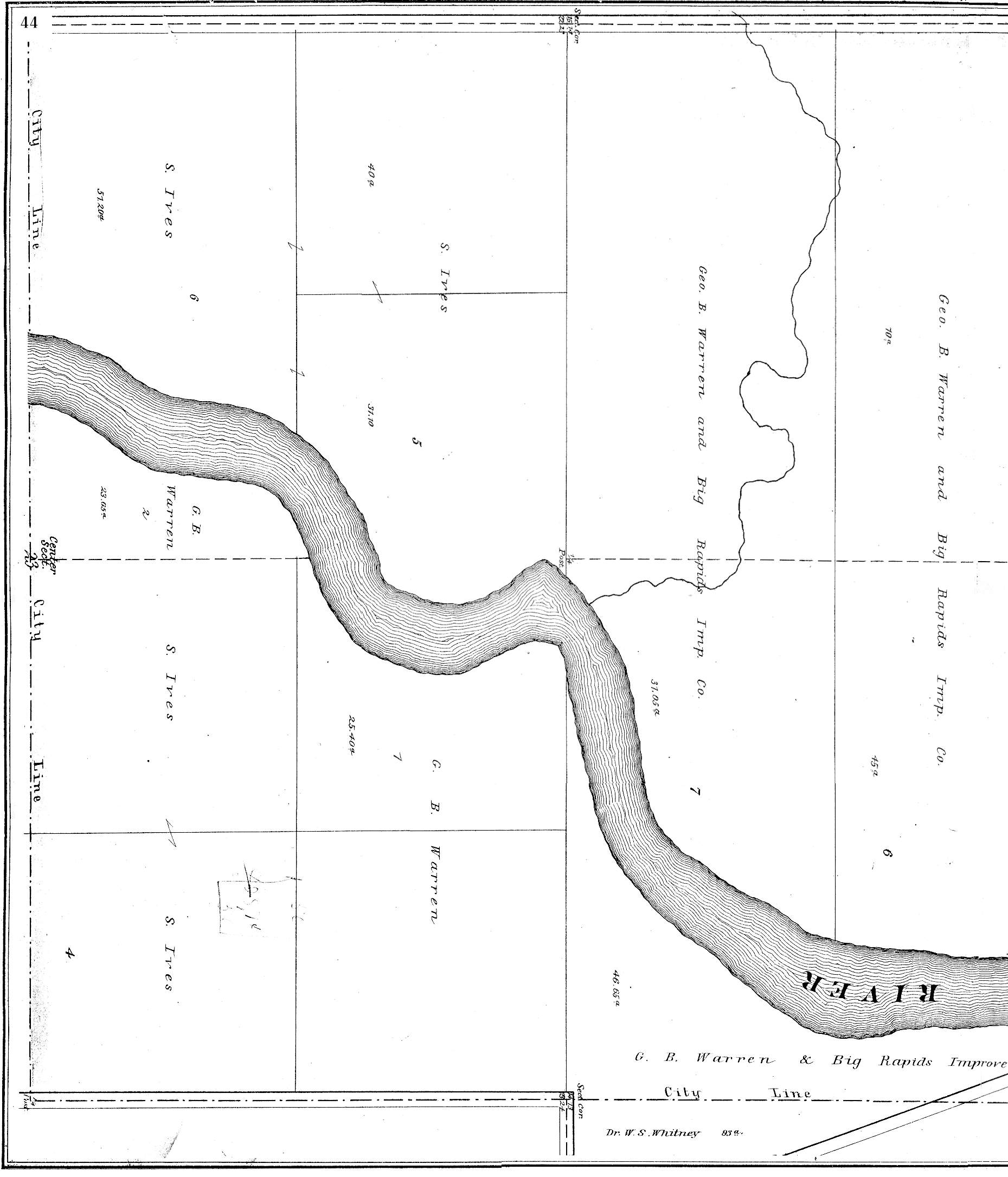 1879 Mecosta County Michigan Atlas