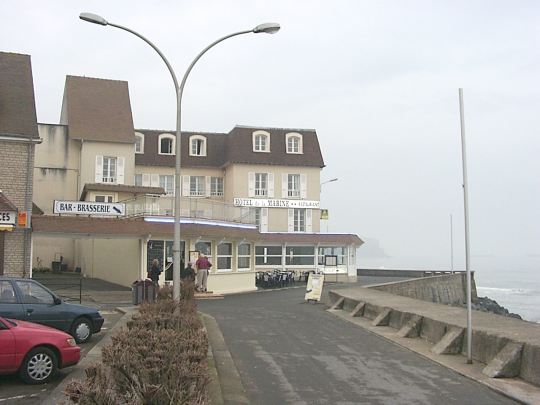 Keith's 2003 France trip Arromanches, March 28th
