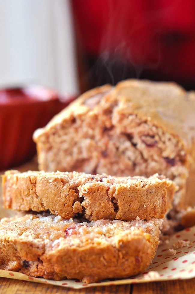 Cranberry Walnut Bread Mighty Mrs Super Easy Recipes