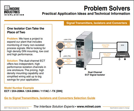One Isolator Can Take the Place of Two