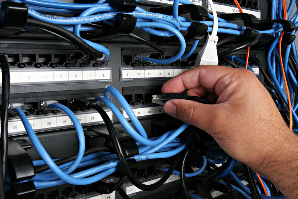 T1 lines extension & relocation Network Cabling Irvine Network