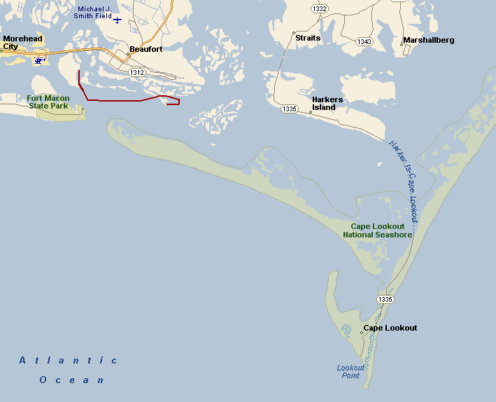 Sand Dollar Island aka The Knob Beaufort, NC