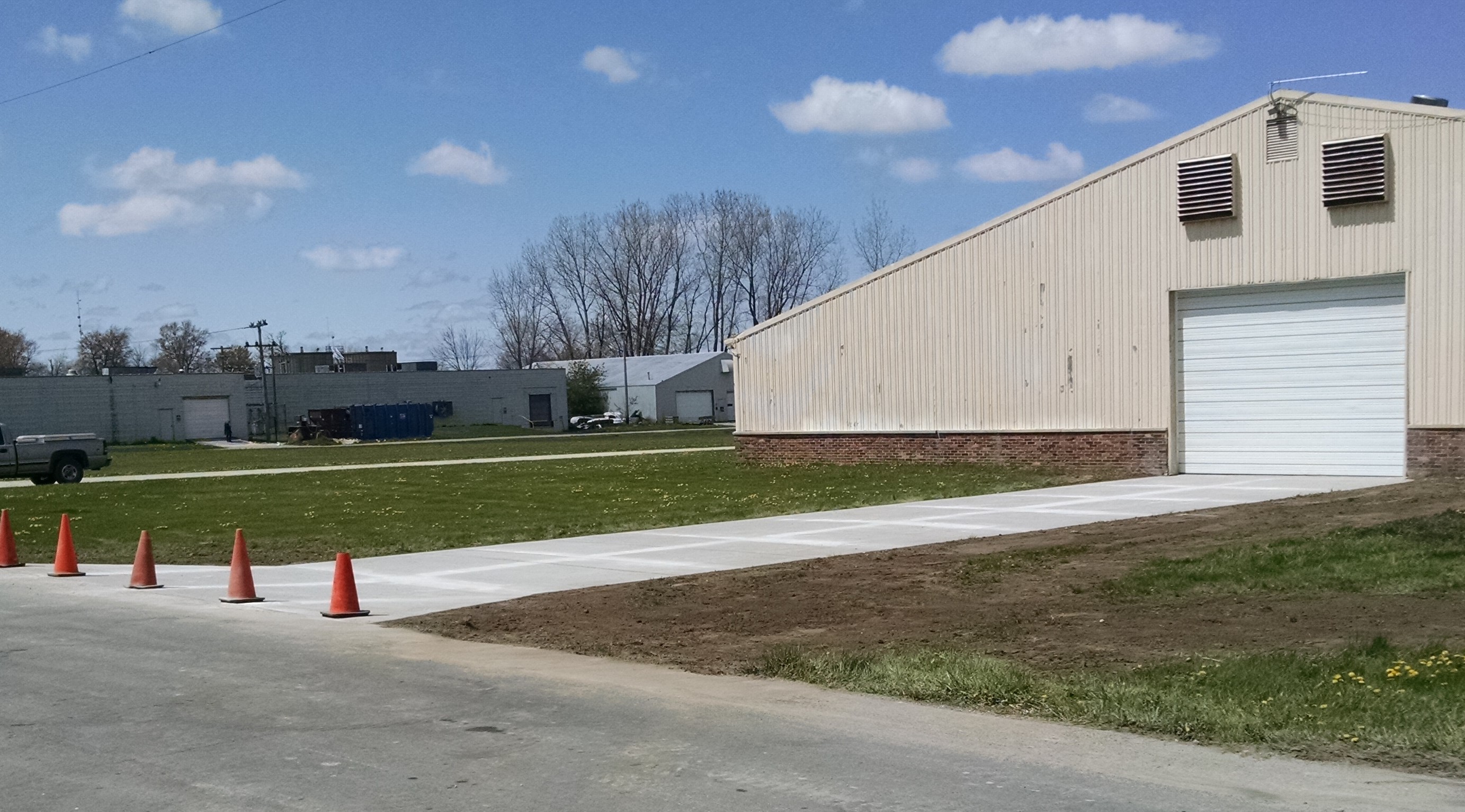 Concrete Construction Foundations, Containment Pits, Machine Bases