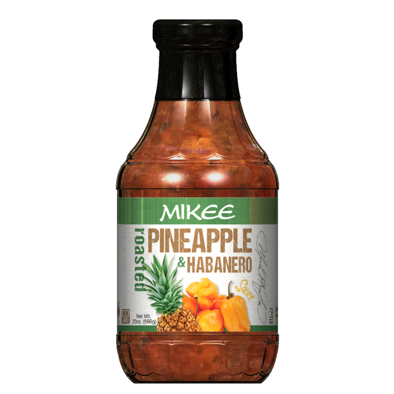 Roasted Pineapple Habanero Sauce MIKEE