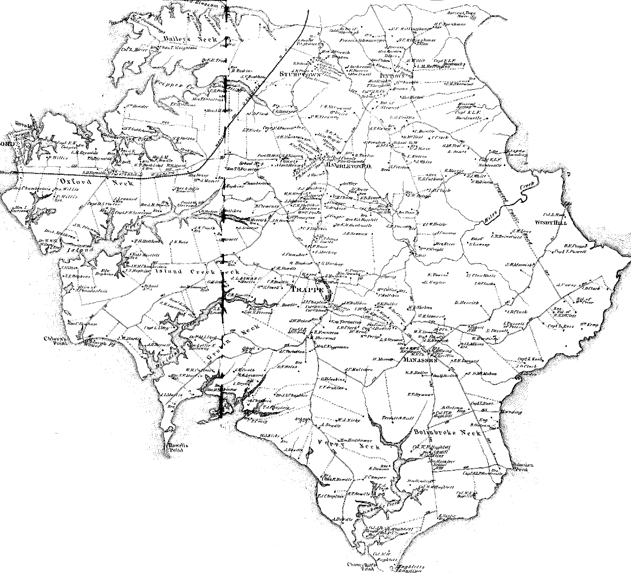 1876 Talbot County Maryland