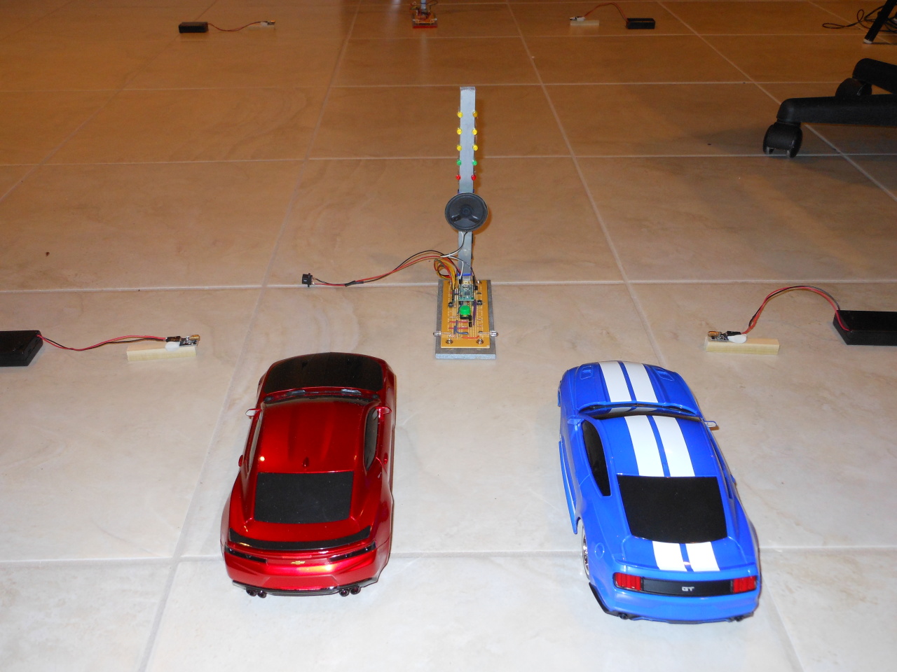 Michael Kohn drag racing tree