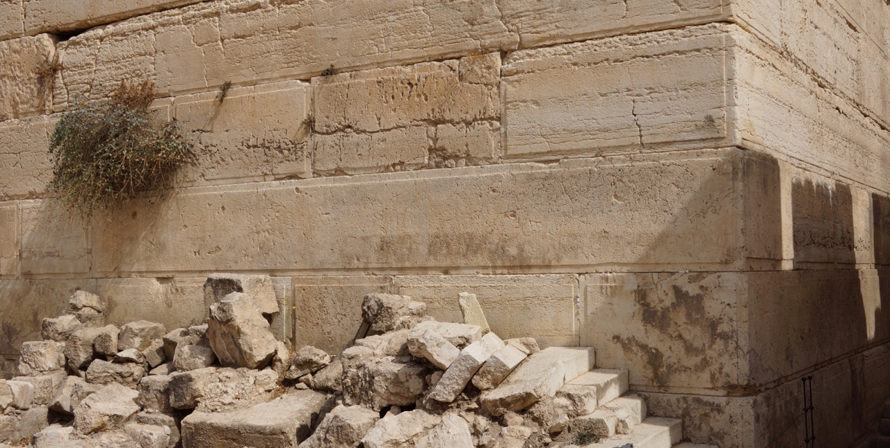 What Massive Stones! (Chapter 33 of Jesus His Story In Stone)