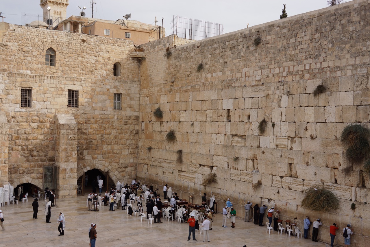 The Western Wall (Chapter 34 of Jesus His Story In Stone)