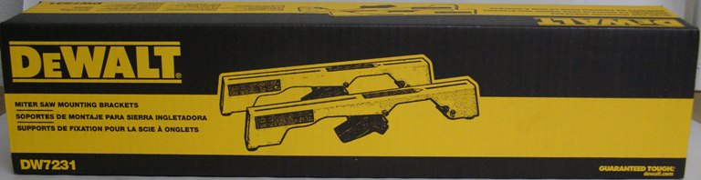 DeWalt DW7231 Miter Saw Stand Tool Mounting Brackets - Mike's Tools