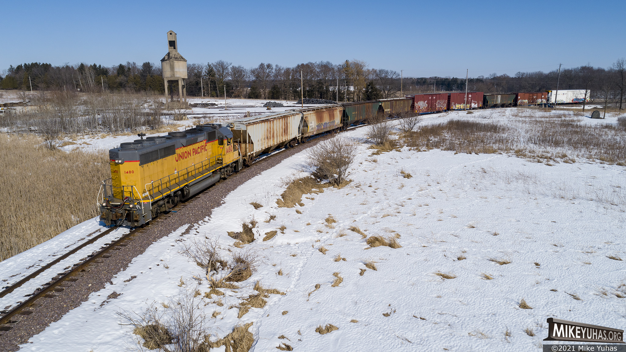 Railroad Photos by Mike Yuhas Clyman, Wisconsin, 2/27/2021