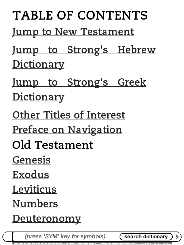 KJV Strong’s Bible for Kindle Navigation Miklal Software Solutions, Inc.