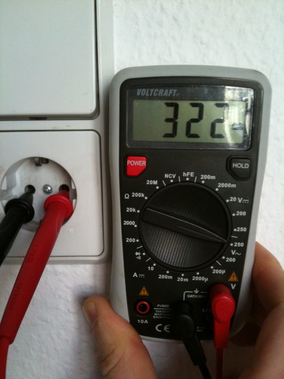 Multimeter Strom Messen Steckdose De Autos Gallerie